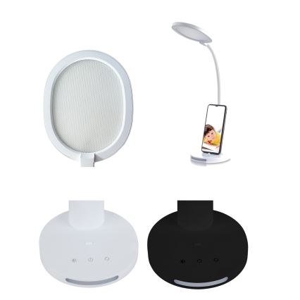 Top Light - Lâmpada de mesa LED dimerizável com controlo tátil VIOLA LED/12W/230V 2700-6500K preta