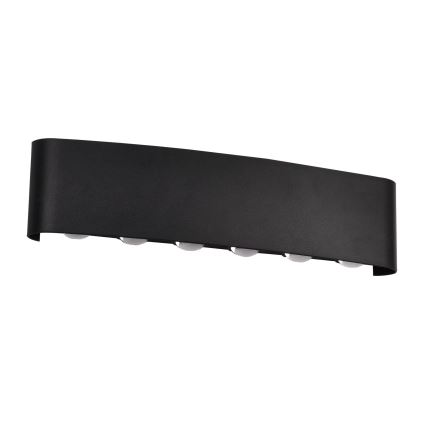 Top Light - Aplique de parede LED para exterior RAY LED/10W/230V 3000/4000/6500K IP54 preto