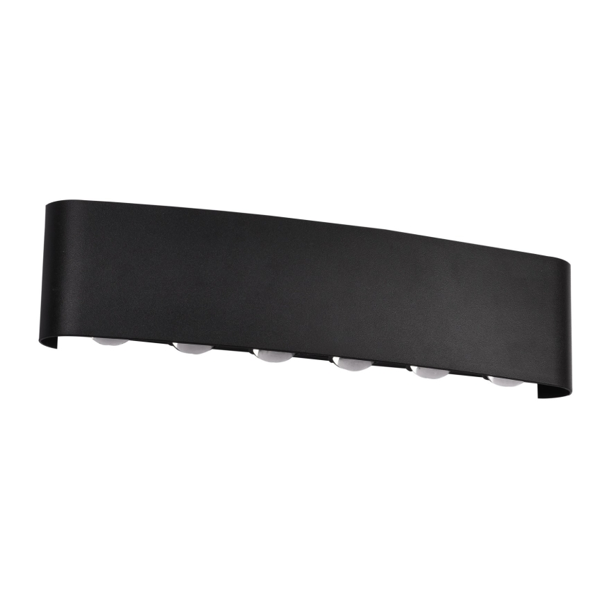 Top Light - Aplique de parede LED para exterior RAY LED/10W/230V 3000/4000/6500K IP54 preto