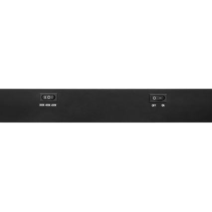 Top Light - Luminária LED sob armário AXIS LED/15W/230V 3000/4000/6500K 60 cm preta