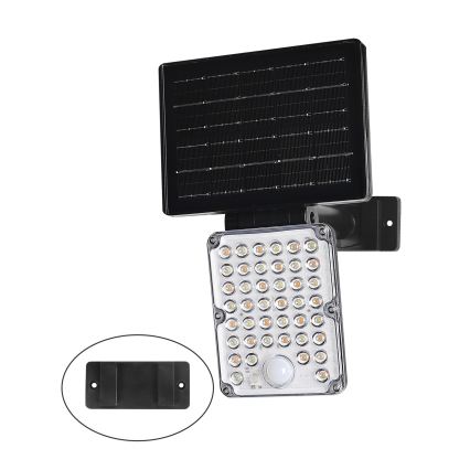 Top Light - LED luminária solar com sensor 3 em 1 ZENITH LED/10W/3,7V 3000/4000/6500K IP54 2400 mAh