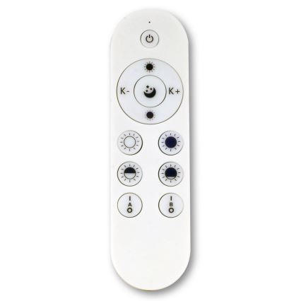 Top Light - LED RGB Candelabro suspenso com regulação METAL LED/60W/230V Wi-Fi Tuya branco + controlo remoto