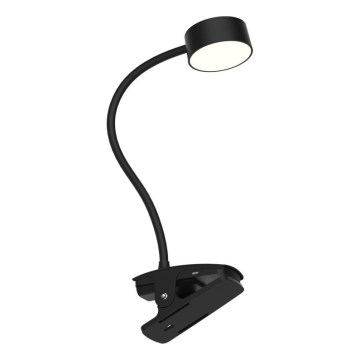 Top Light - Luminária de mesa LED dimável com sensor tátil e clipe BELLA LED/4,8W/5V 3000-6500K preta