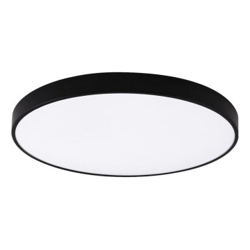Top Light - Luminária de teto para casa de banho dimerizável PETAL LED/60W/230V 3000-6500K IP44 Ø 59 cm preta + comando remoto