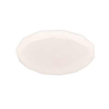 Top Light - Luminária de teto para casa de banho SPARKLE LED/40W/230V 3000/4000/6500K IP44 diâmetro 39 cm branca