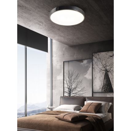 Top Light Metal 40CR CR - Iluminação de teto LED com regulação METAL LED/51W/230V cromado brilhante + comando