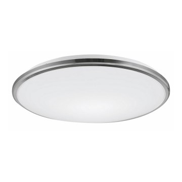 Top Light Silver KM 6000 - Iluminação de teto de casa de banho LED SILVER LED/18W/230V IP44