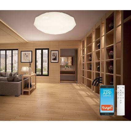 Top Light Sparkle 40 SMART - Luminária LED RGB Regulável LED/30W/230V Tuya + controlo remoto