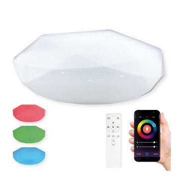 Top Light Sparkle 40 SMART - Luminária LED RGB Regulável LED/30W/230V Tuya + controlo remoto