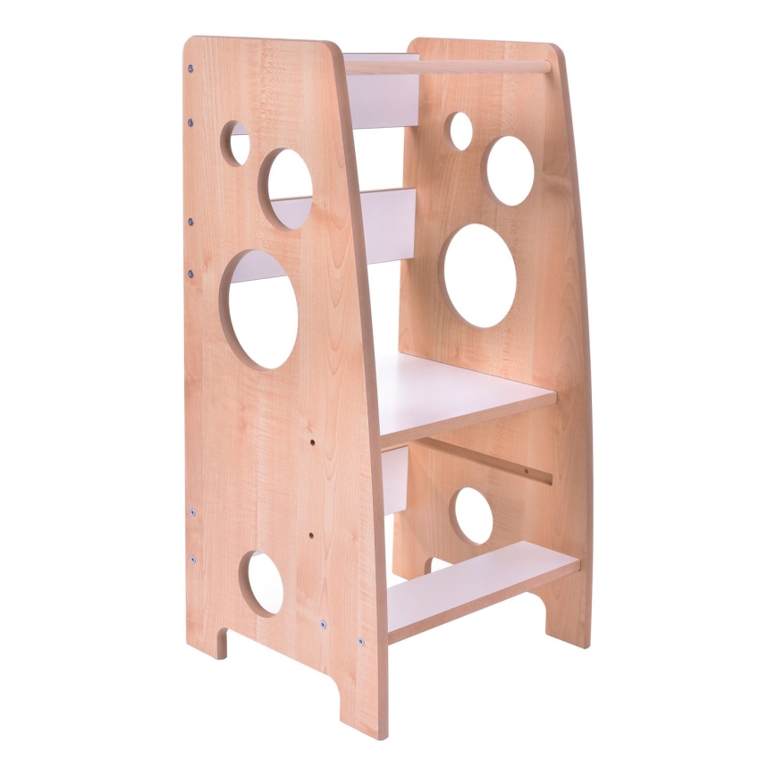 Torre de aprendizagem LINDA branco/bordo