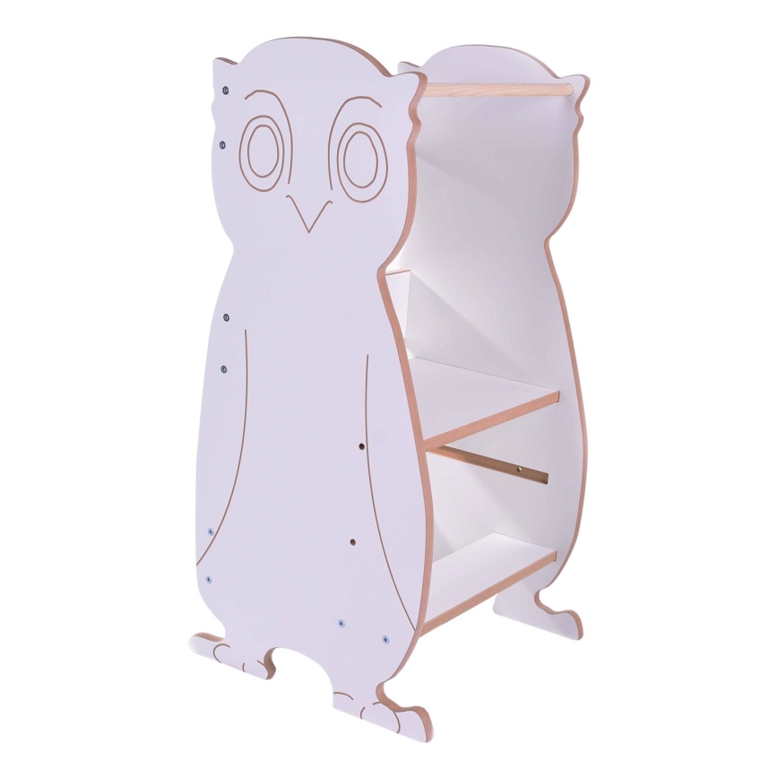Torre de aprendizagem OWL branca