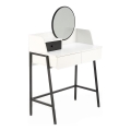 Toucador AGNES 120x80 cm branco/preto