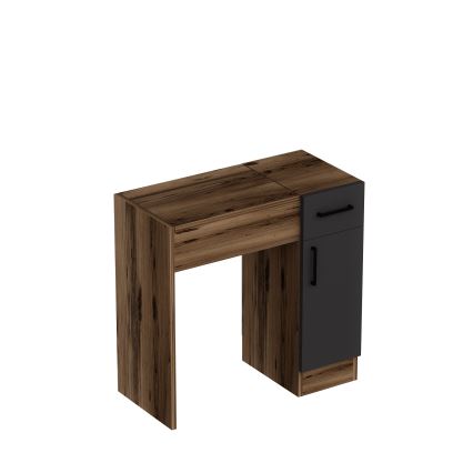 Toucador INCI 108,8x77 cm nogueira/preto