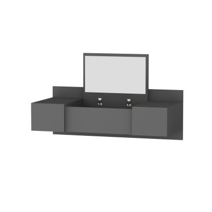 Toucador ZAKKUM 33x100 cm antracite