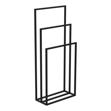 Towel holder 105x45 cm preto
