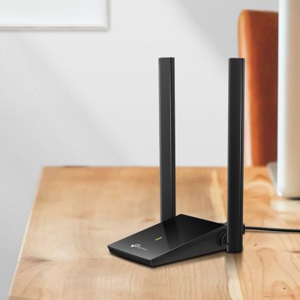 TP-Link - Adaptador de rede USB sem fios com antenas de alto ganho