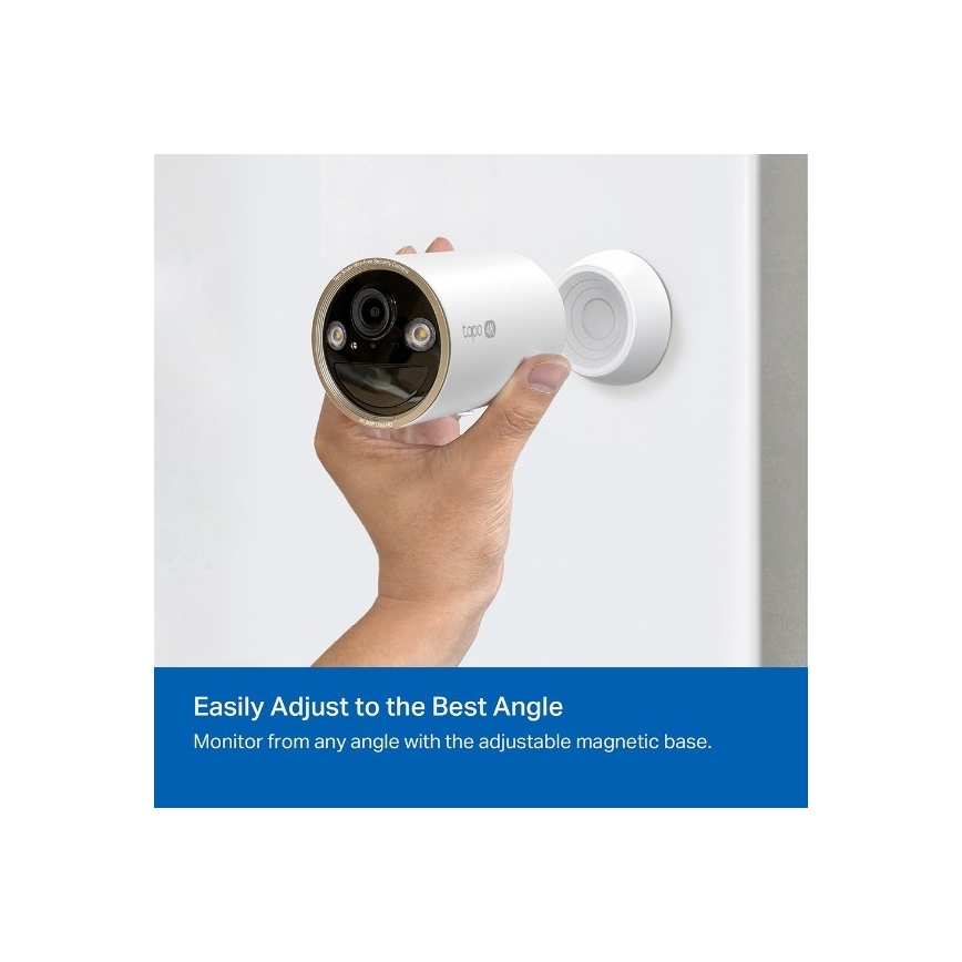 TP-Link - Câmara exterior 10000 mAh IP66 Wi-Fi