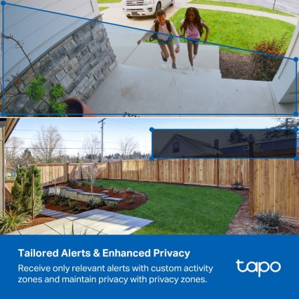 TP-Link - Câmara exterior inteligente IP65 5V Wi-Fi