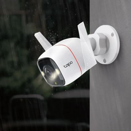 TP-Link - Câmara exterior inteligente com sensor IP66 Wi-Fi