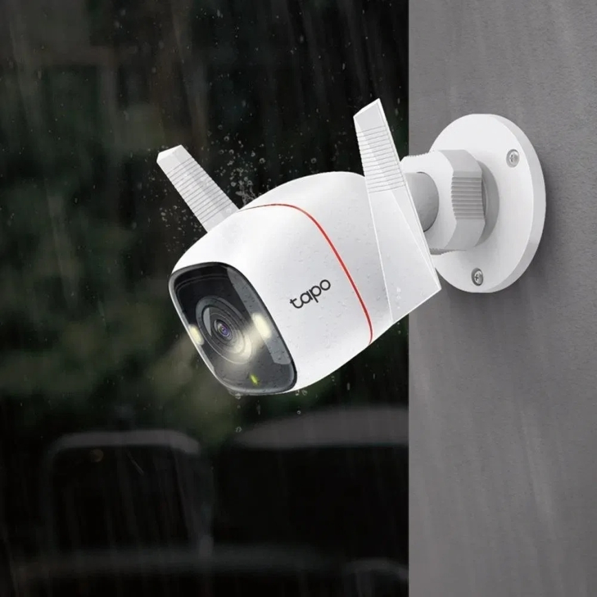 TP-Link - Câmara exterior inteligente com sensor IP66 Wi-Fi