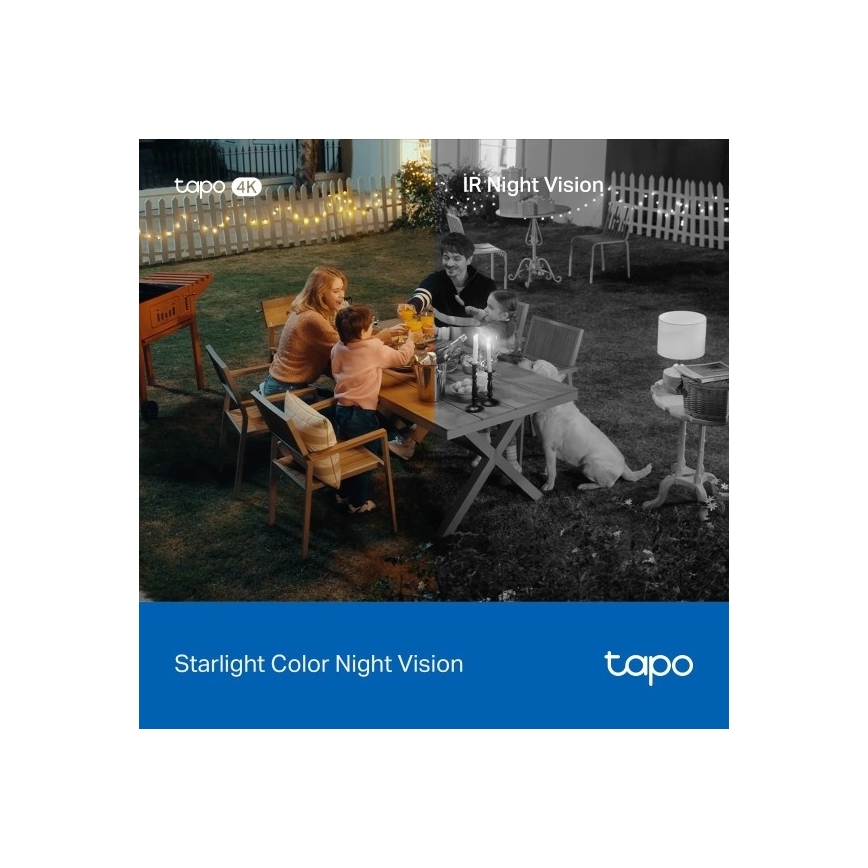 TP-Link - Câmara exterior IP66 Wi-Fi