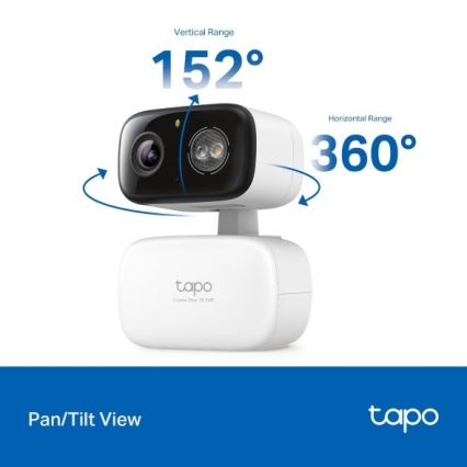 TP-Link - Câmara inteligente para exterior IP65 Wi‑Fi Tuya