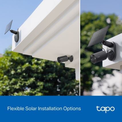 TP-Link - Câmara solar exterior com sensor, IP65, Wi‑Fi