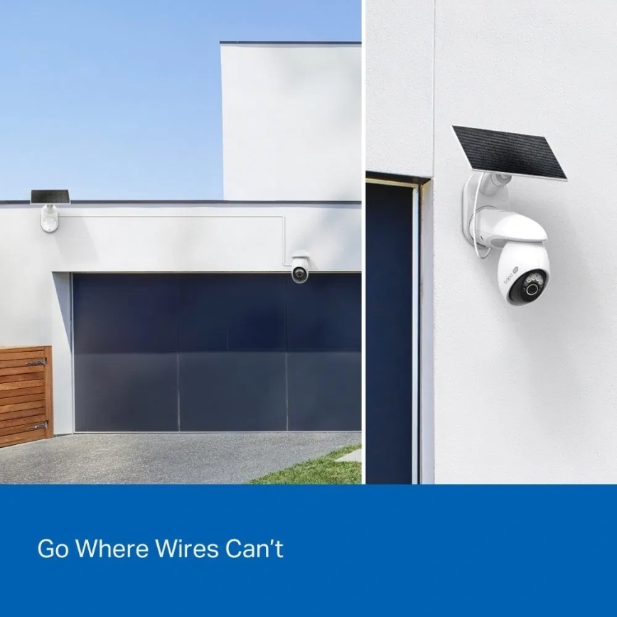 TP-Link - Câmara solar exterior IP65 Wi-Fi