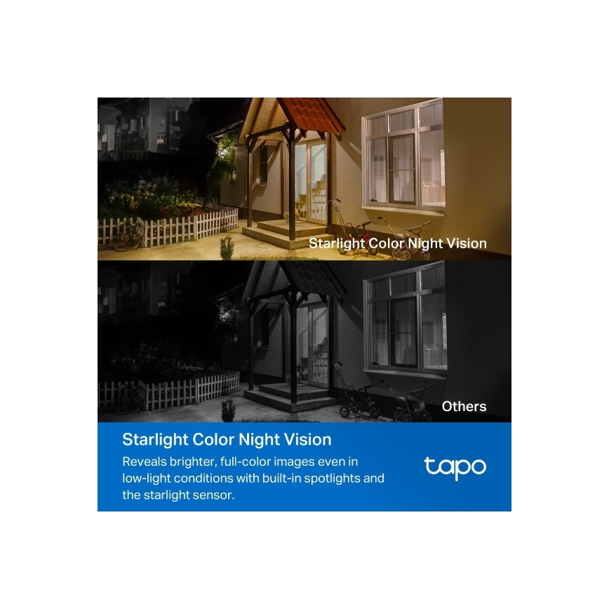 TP-Link - Câmara solar exterior com sensor IP66 Wi-Fi