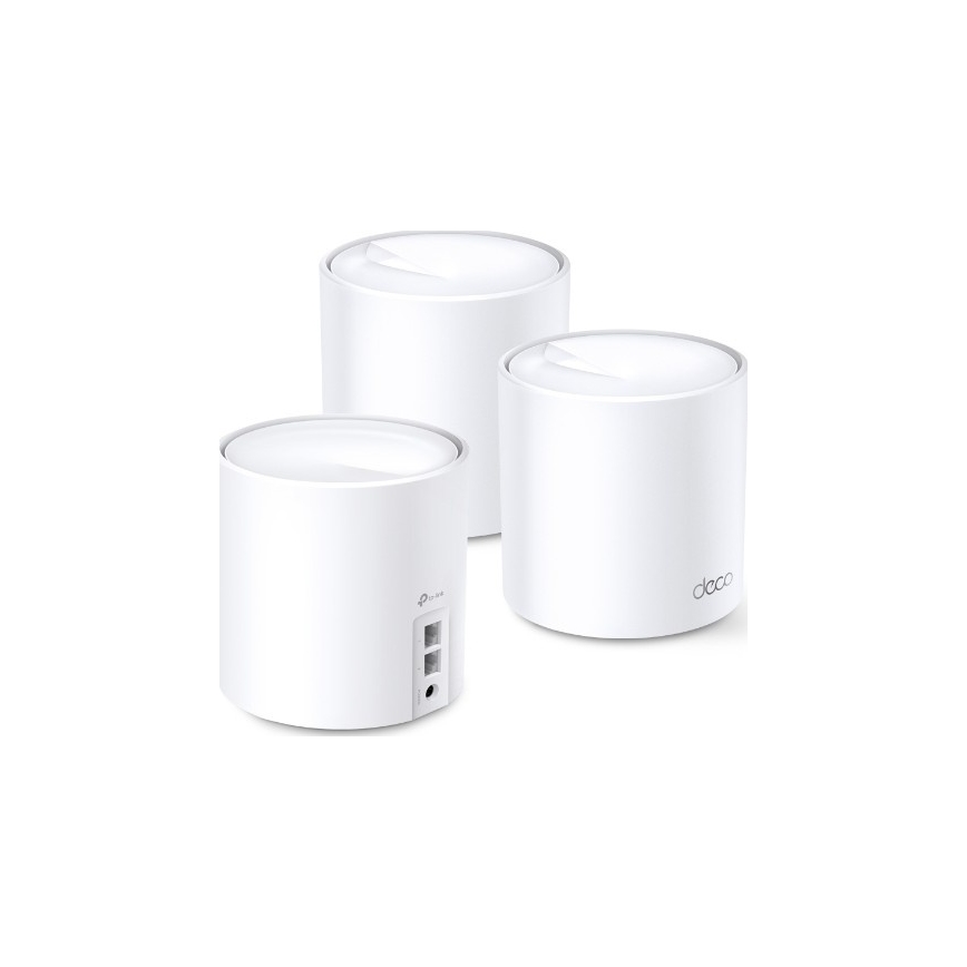 TP-Link - Conjunto com 3 unidades do sistema mesh Wi‑Fi 6 Deco X50 para toda a casa