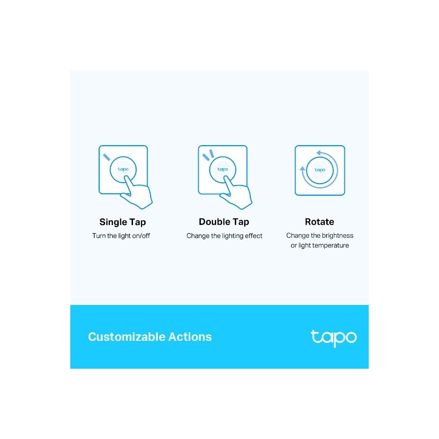 TP-Link - Dimmer tátil inteligente 1xCR2032