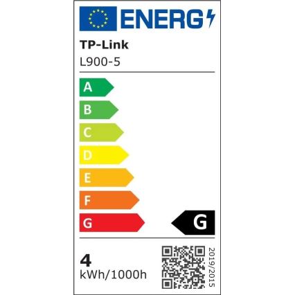 TP-Link - Fita LED RGBW dimerizável 5 m LED/13,5W/230V Wi‑Fi