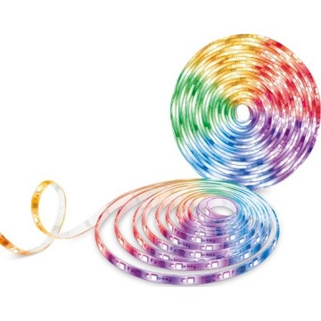 TP-Link - Fita LED RGBW regulável 5 m LED/24W/230V Wi-Fi