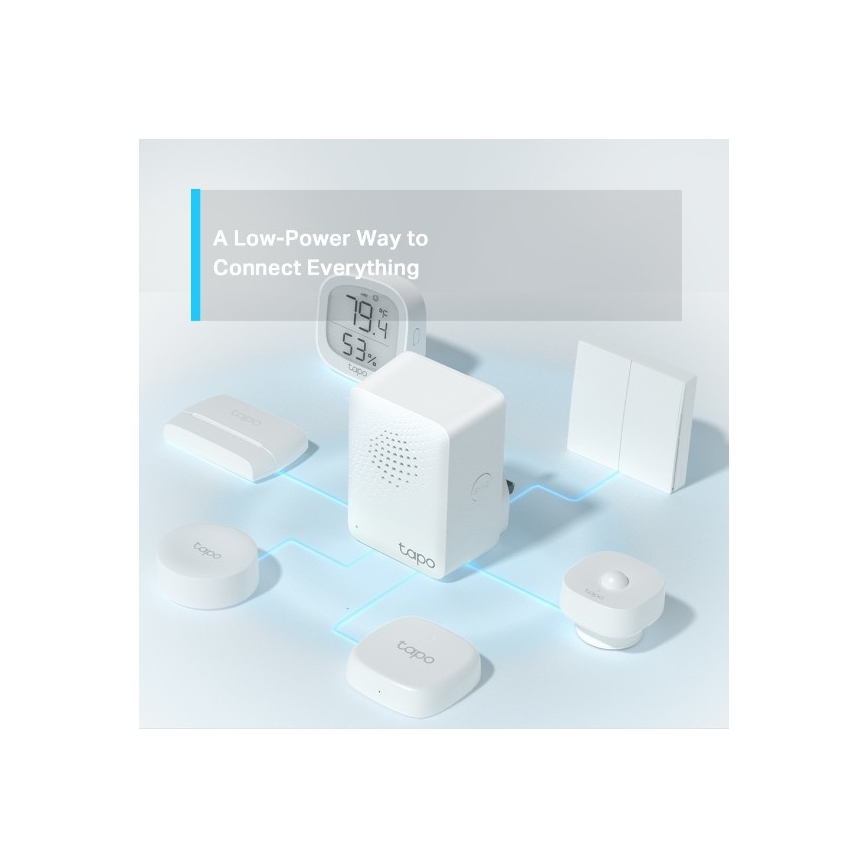 TP-Link - Hub inteligente Tapo H100 com MATTER e Wi-Fi