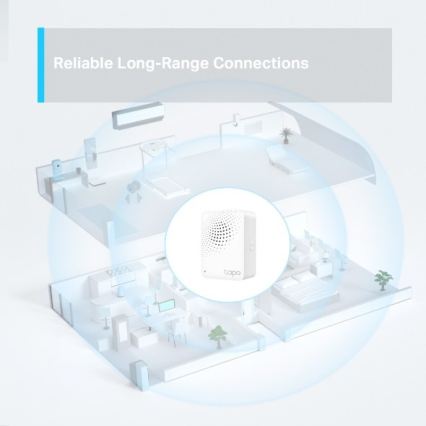 TP-Link - Hub inteligente Tapo H100 com MATTER e Wi-Fi