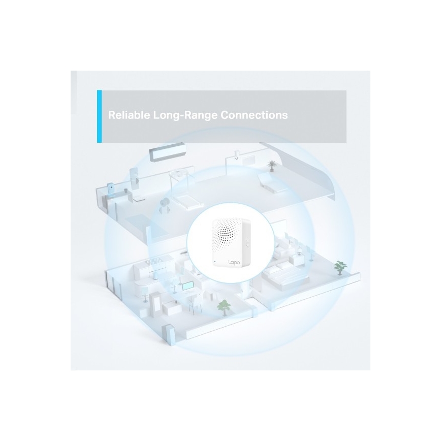 TP-Link - Hub inteligente Tapo H100 com MATTER e Wi-Fi