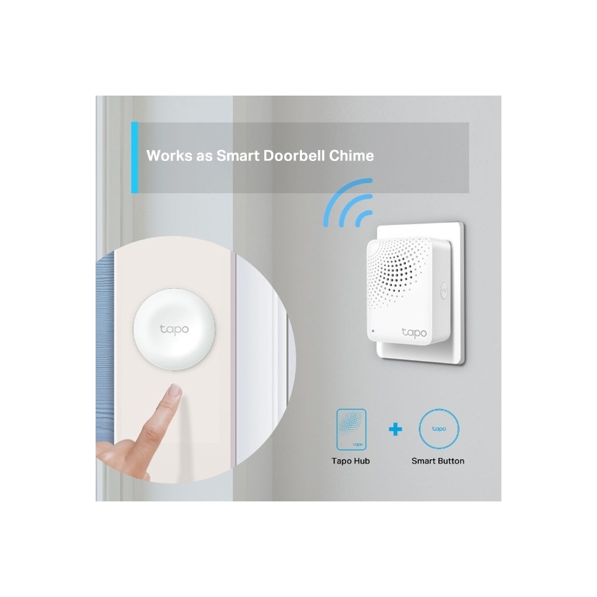 TP-Link - Hub inteligente Tapo H100 com MATTER e Wi-Fi