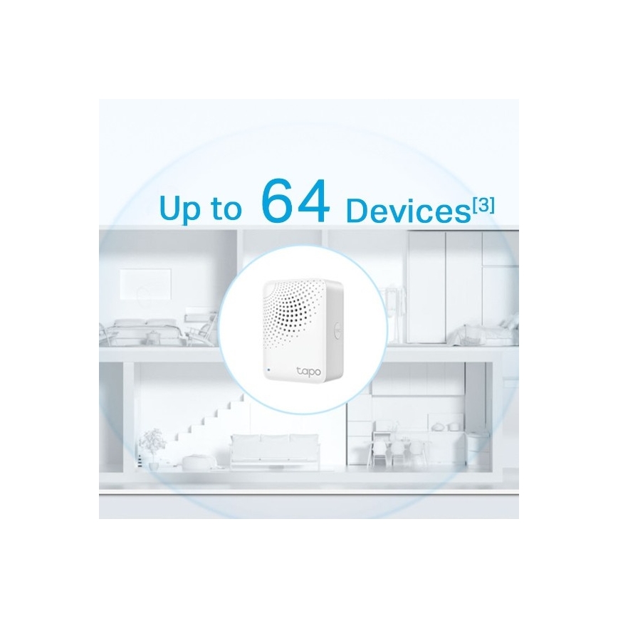 TP-Link - Hub inteligente Tapo H100 com MATTER e Wi-Fi