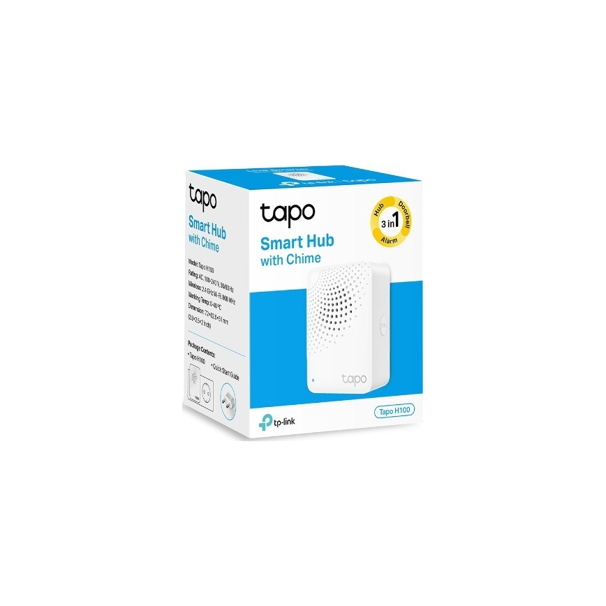 TP-Link - Hub inteligente Tapo H100 com MATTER e Wi-Fi