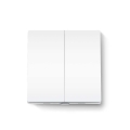 TP-Link - Interruptor de luz inteligente de dois botões 2xAAA Wi-Fi
