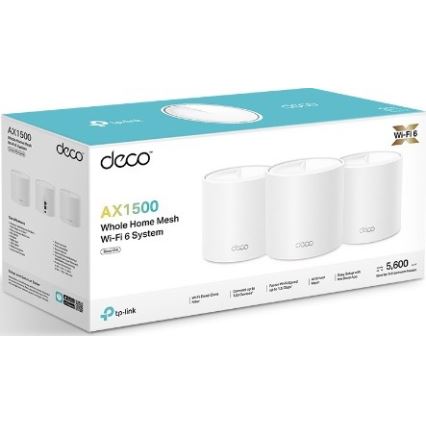 TP-Link - KIT 3x sistema mesh Wi-Fi 6 para toda a casa Deco X10