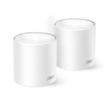 TP-Link - Kit com 2 unidades Deco X10, sistema mesh Wi‑Fi 6 para toda a casa