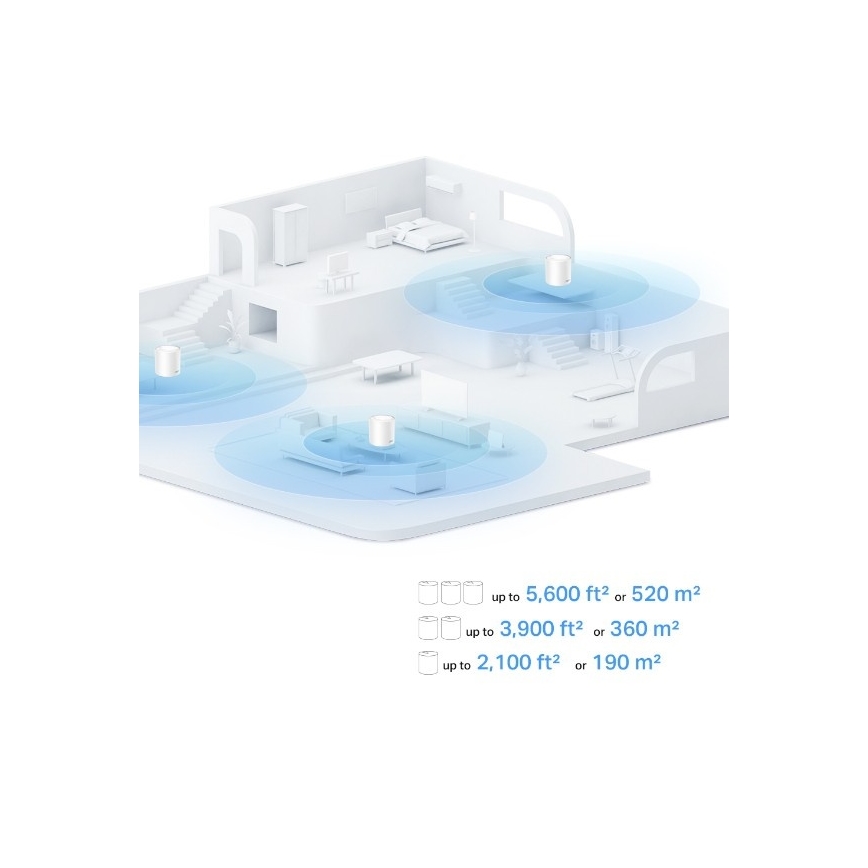 TP-Link - Kit com 2 unidades Deco X10, sistema mesh Wi‑Fi 6 para toda a casa