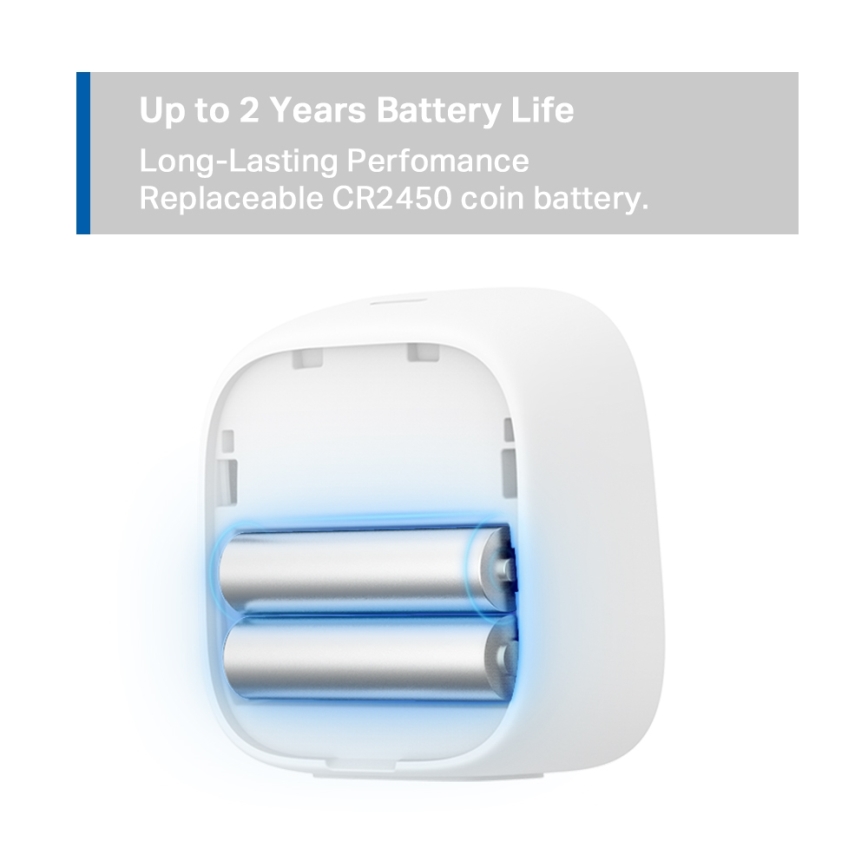 TP-Link - Monitor inteligente para medição de temperatura e humidade 2xAAA