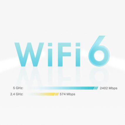 TP-Link - Pack com 2 unidades do sistema mesh Wi-Fi 6 para toda a casa