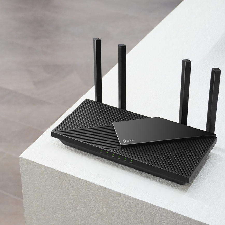 TP-Link - Router Wi-Fi 6 multigigabit de banda dupla com porta 2,5G Archer AX55 Pro