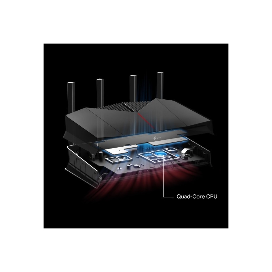 TP-Link - Router gamer Wi-Fi 7 de duas bandas Archer GE230