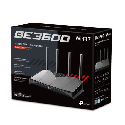 TP-Link - Router gamer Wi-Fi 7 de duas bandas Archer GE230
