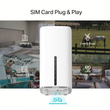 TP-Link - Router sem fios de banda dupla Gigabit 5 GHz Archer NX200 Wi-Fi
