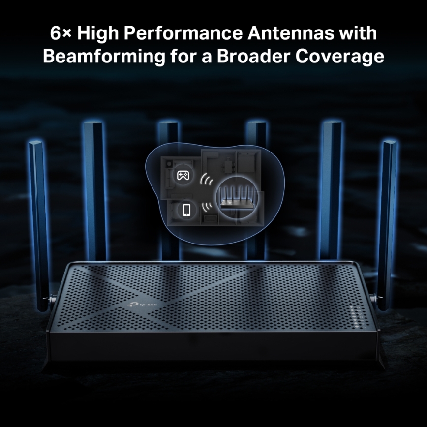 TP-Link - Router Wi-Fi 7 dual-band Archer BE400
